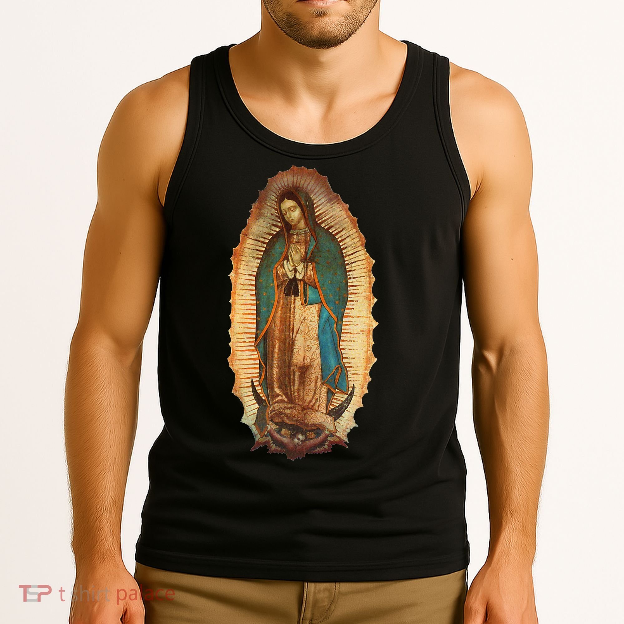 Our Lady Virgen De Guadalupe Virgin Mary Tank Top