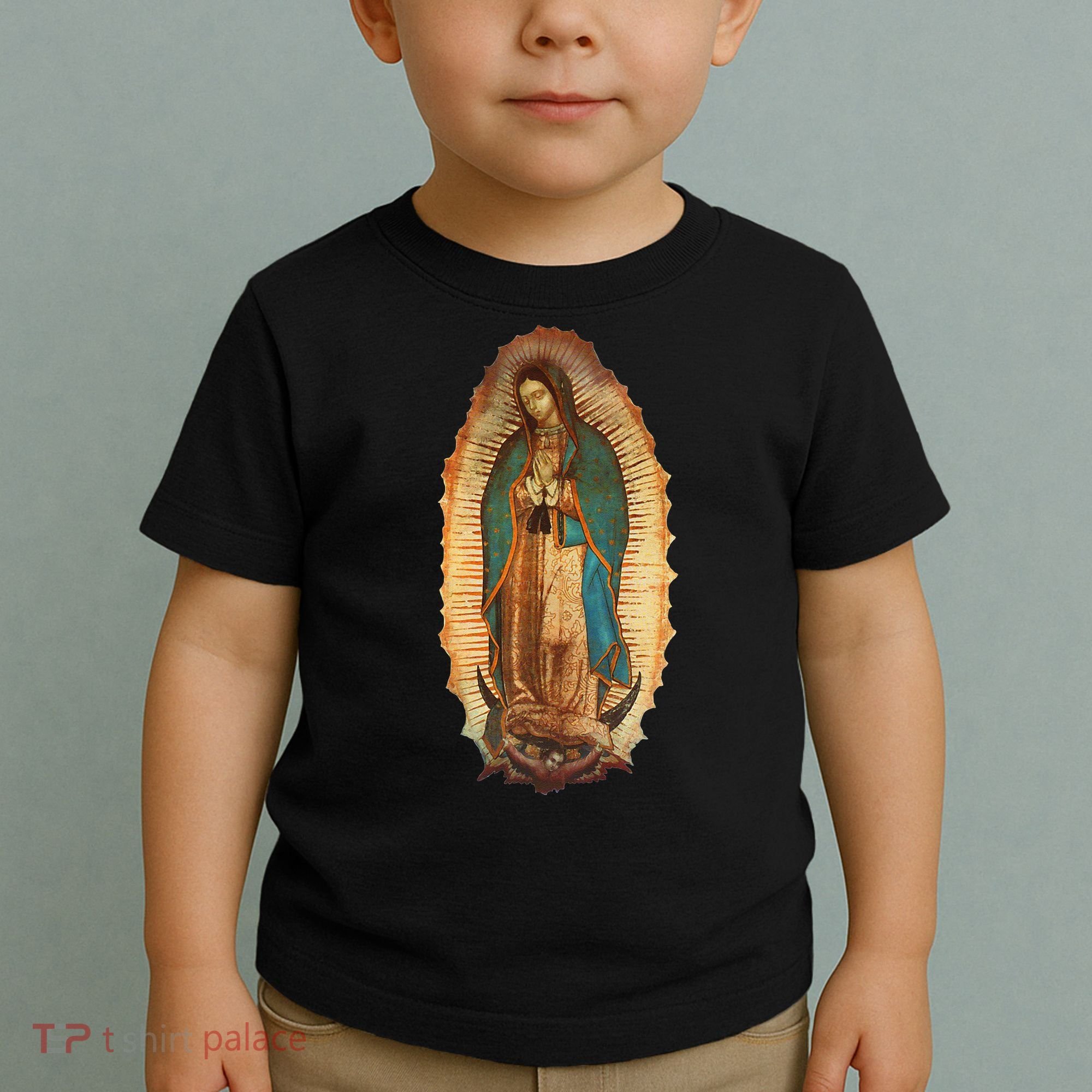 Our Lady Virgen De Guadalupe Virgin Mary Toddler T-Shirt