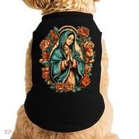 Our Lady Virgen De Guadalupe Virgin Mary Catholic Saint Art Doggie Tank thumb 0