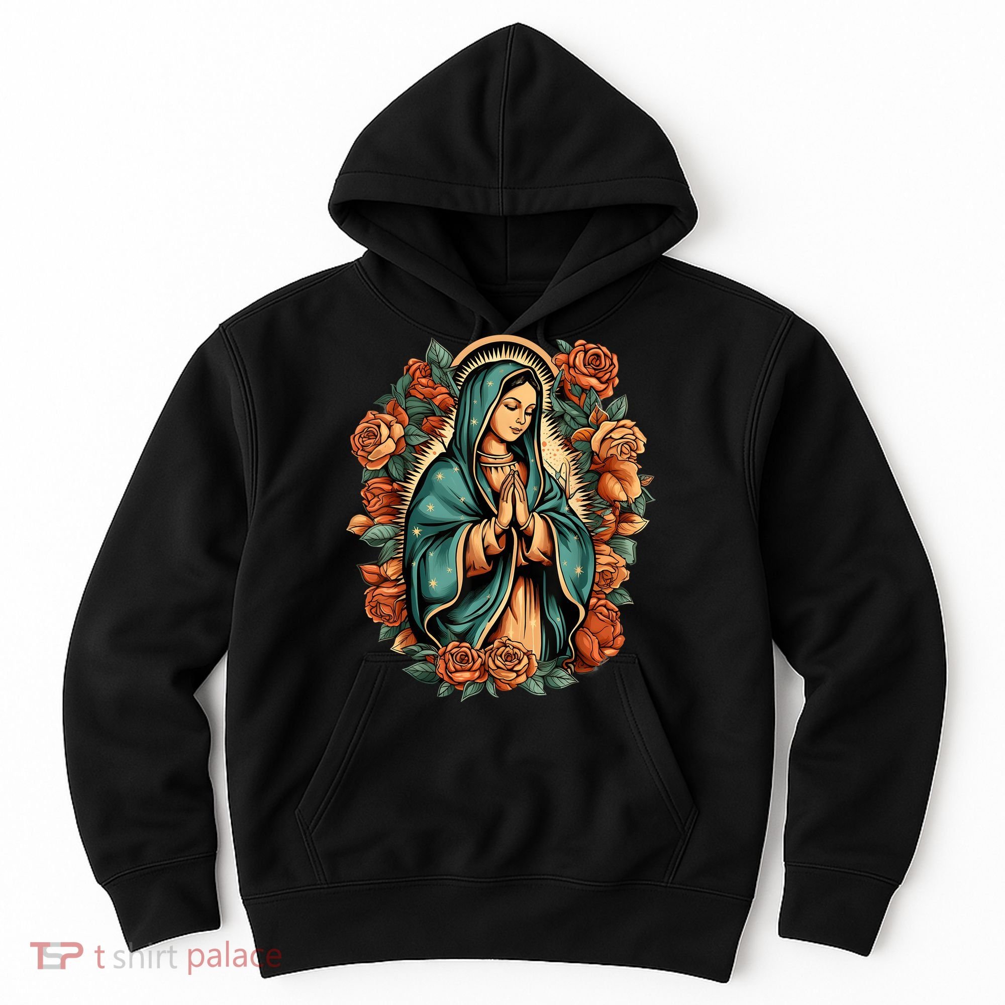 Our Lady Virgen De Guadalupe Virgin Mary Catholic Saint Art Hoodie