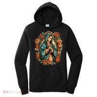 Our Lady Virgen De Guadalupe Virgin Mary Catholic Saint Art Women's Hoodie thumb 0