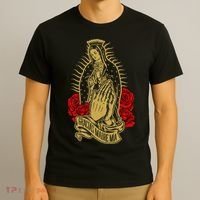Our Lady Virgen De Guadalupe Virgin Mary Gracias Madre Mía T-Shirt thumb 3