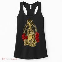 Our Lady Virgen De Guadalupe Virgin Mary Gracias Madre Mía Women's Tank Top thumb 0
