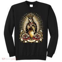 Our Lady Virgen De Guadalupe Virgin Mary Catholic Saint Art Sweatshirt thumb 0