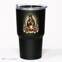 Our Lady Virgen De Guadalupe Virgin Mary Catholic Saint Art Tumbler thumb 0