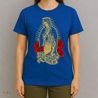 Our Lady Virgen De Guadalupe Virgin Mary Gracias Madre Mía  T-Shirt thumb 4