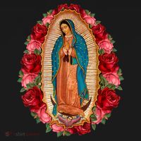 Our Lady Virgen De Guadalupe Virgin Mary Gracias Madre Long Sleeve Shirt thumb 2