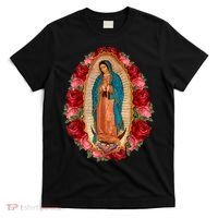 Our Lady Virgen De Guadalupe Virgin Mary Gracias Madre T-Shirt thumb 0