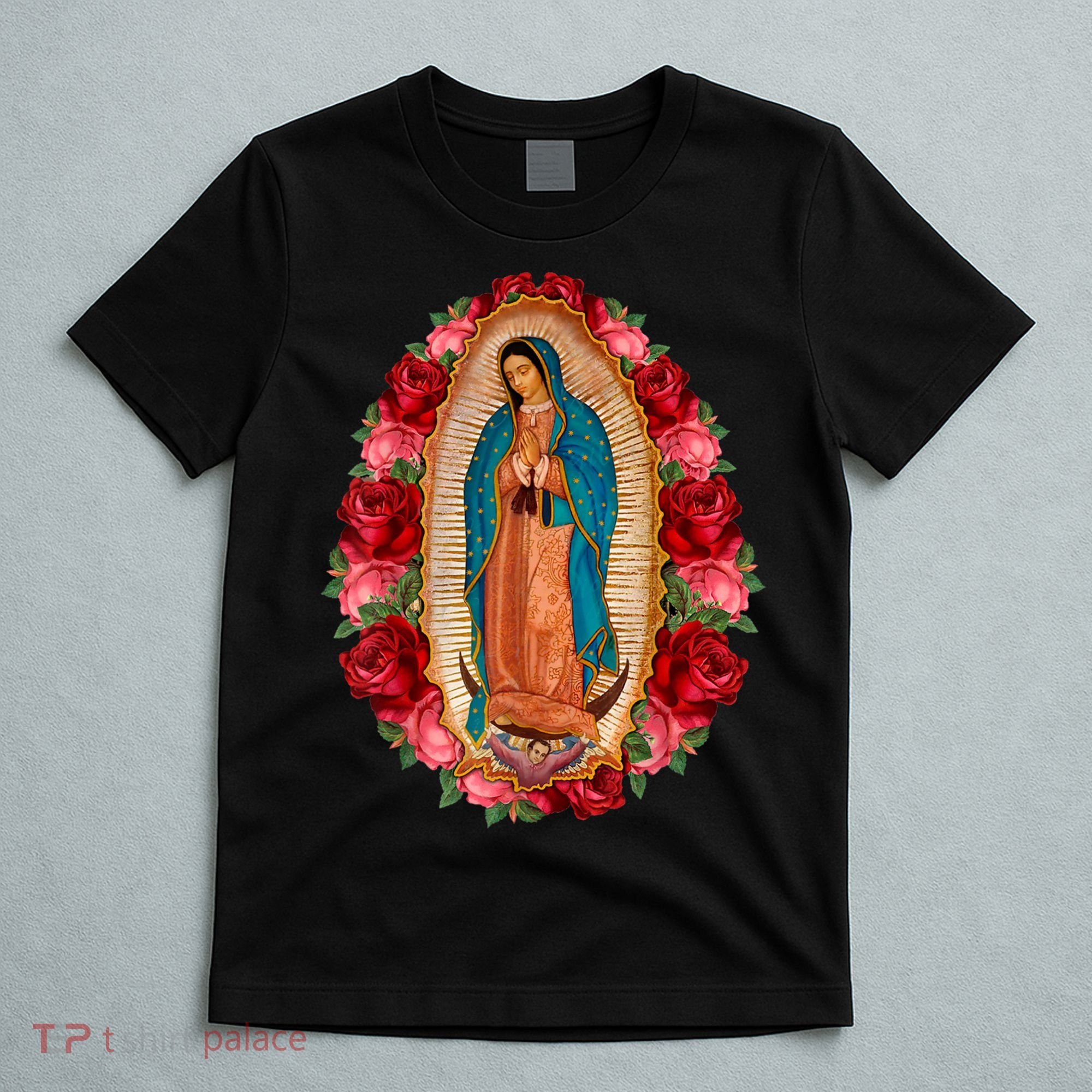 Our Lady Virgen De Guadalupe Virgin Mary Gracias Madre T-Shirt