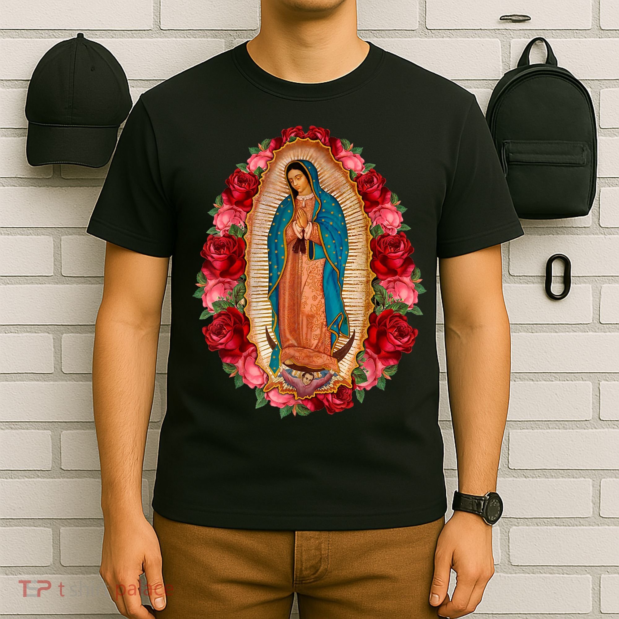 Our Lady Virgen De Guadalupe Virgin Mary Gracias Madre T-Shirt