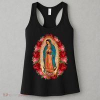Our Lady Virgen De Guadalupe Virgin Mary Gracias Madre Women's Tank Top thumb 3