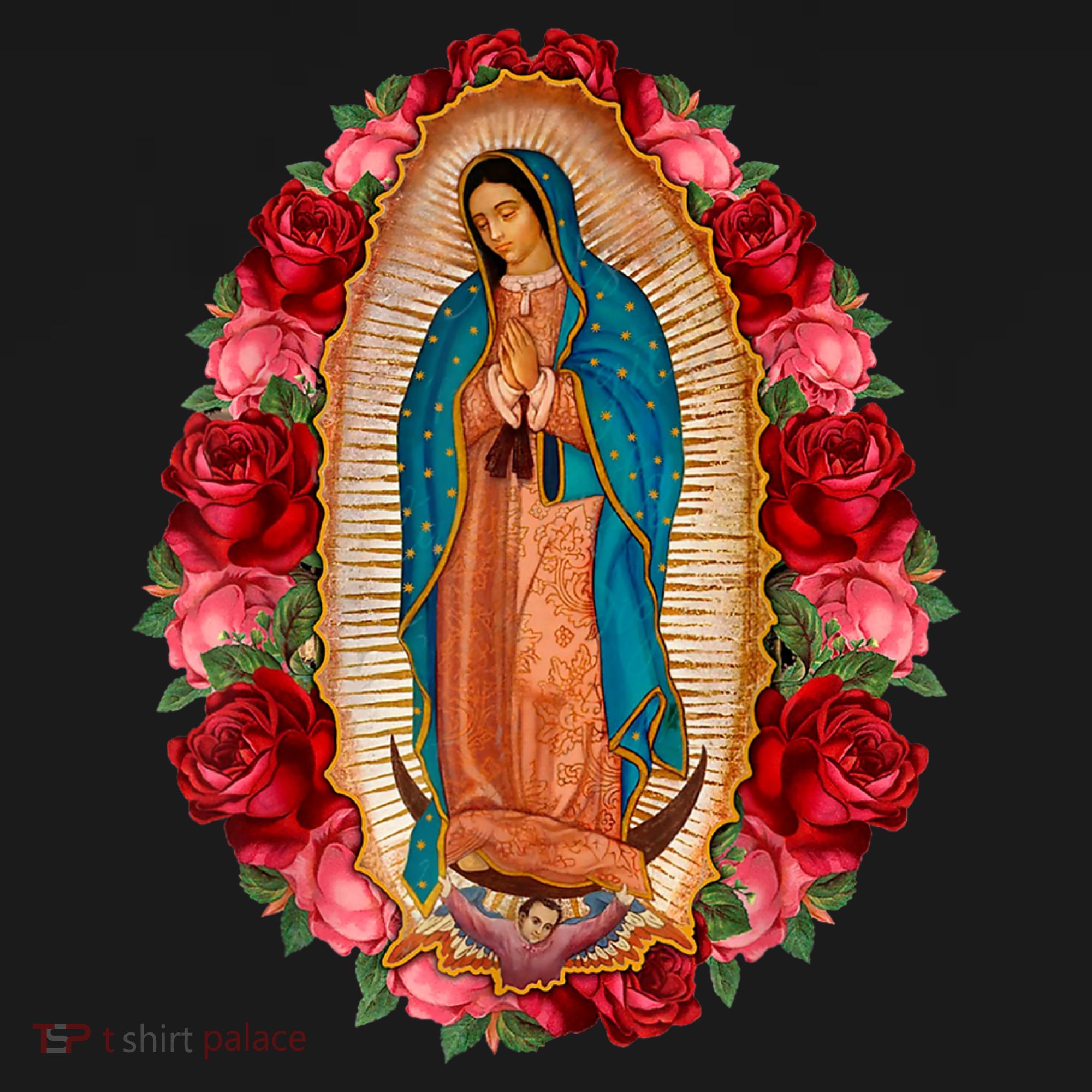 Our Lady Virgen De Guadalupe Virgin Mary Gracias Madre Women's Tank Top