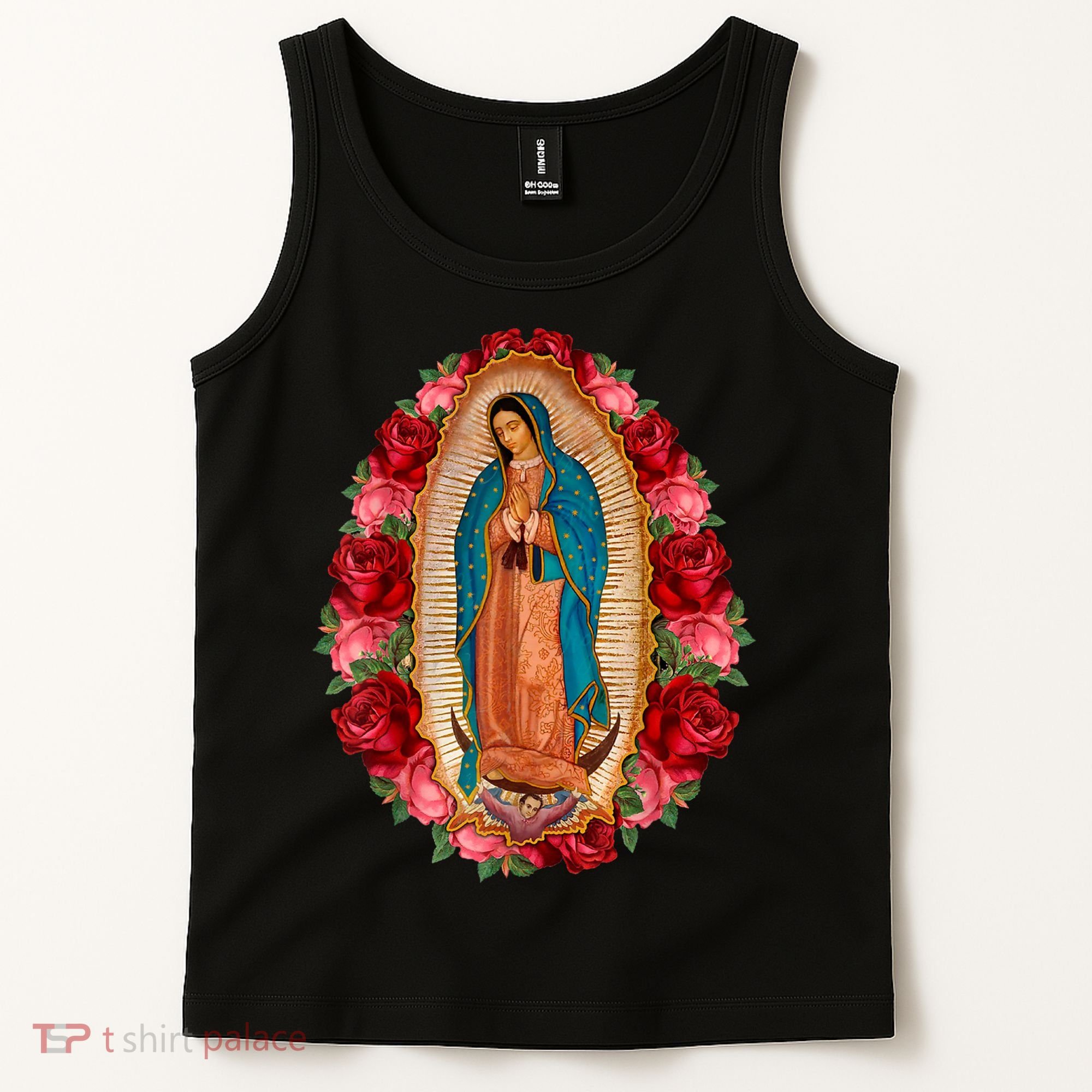Our Lady Virgen De Guadalupe Virgin Mary Gracias Madre Tank Top