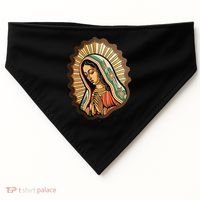 Our Lady Virgen De Guadalupe Mexico Religious USA-Made Doggie Bandana thumb 0