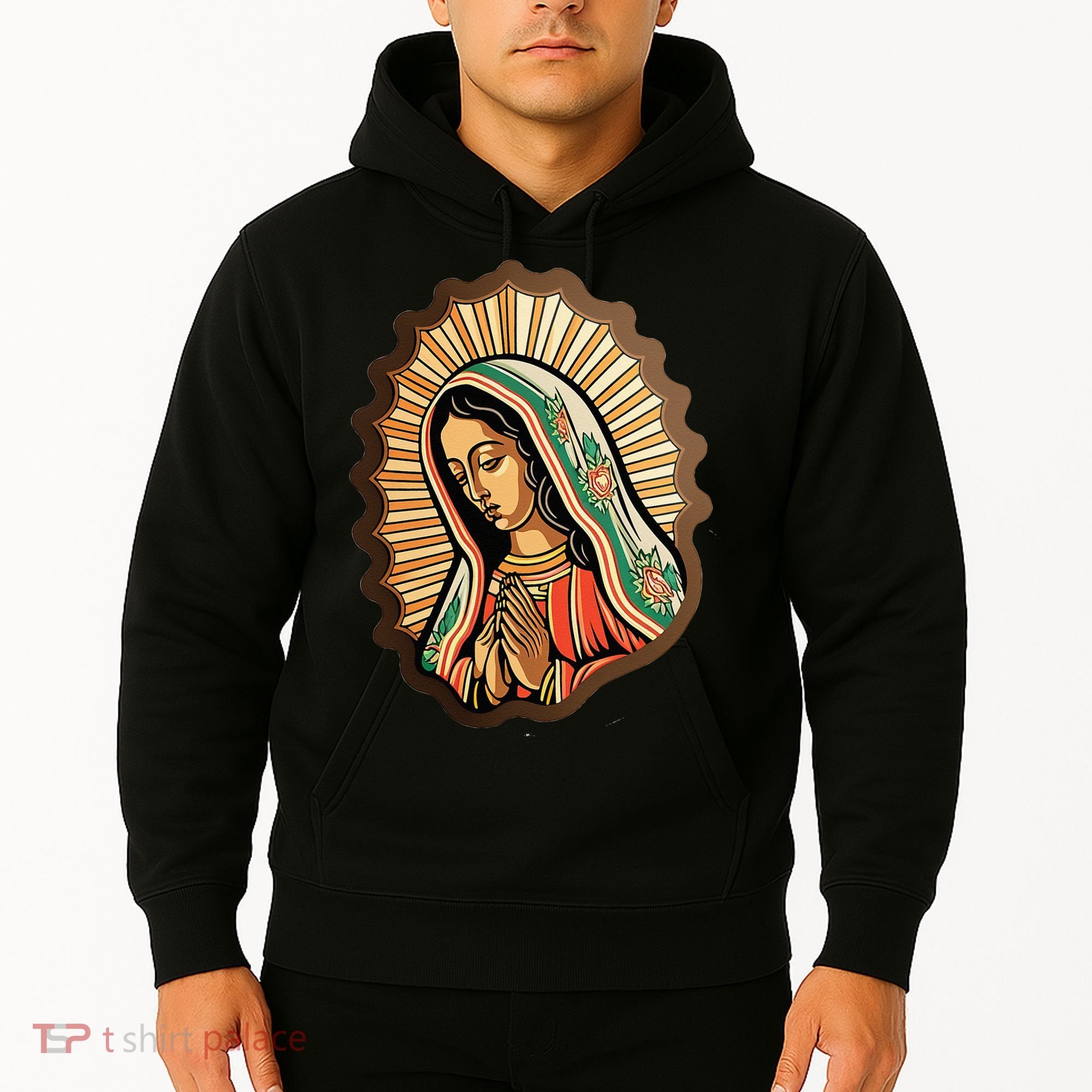 Our Lady Virgen De Guadalupe Mexico Religious Hoodie