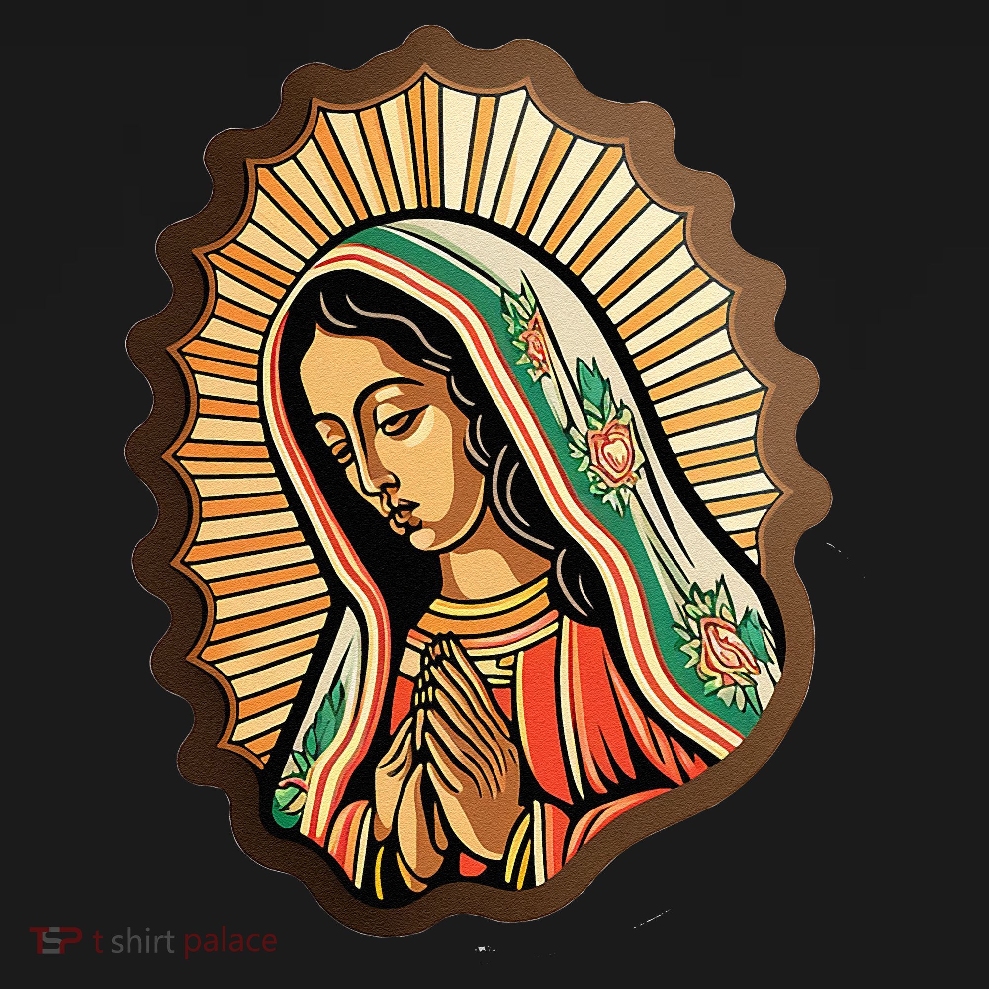 Our Lady Virgen De Guadalupe Mexico Religious Long Sleeve Shirt