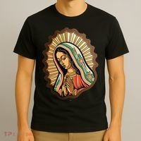 Our Lady Virgen De Guadalupe Mexico Religious T-Shirt thumb 3