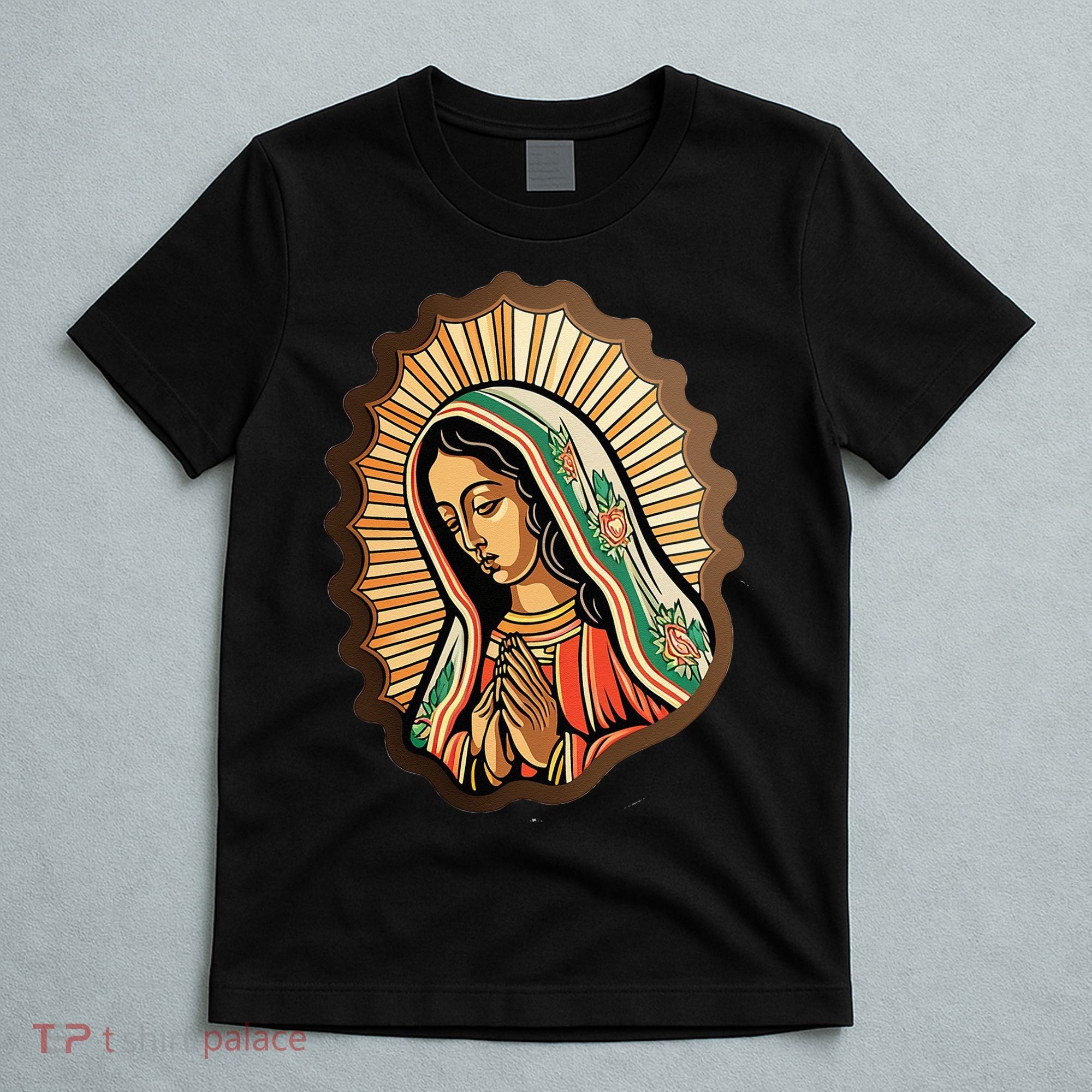 Our Lady Virgen De Guadalupe Mexico Religious T-Shirt