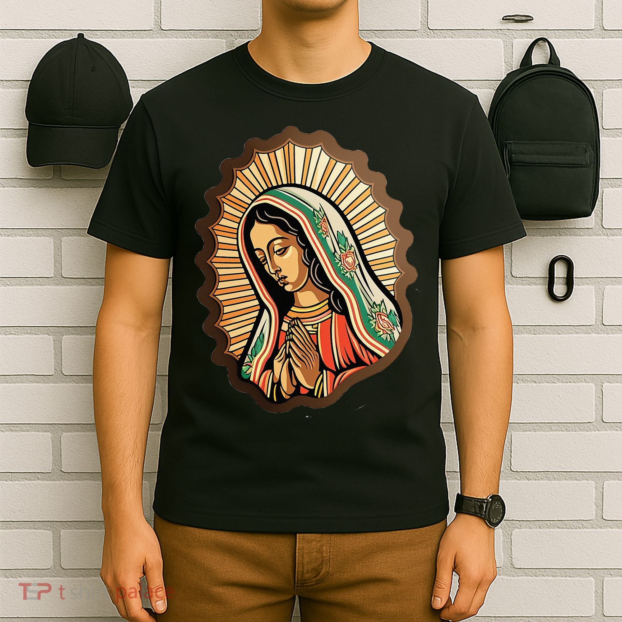 Our Lady Virgen De Guadalupe Mexico Religious T-Shirt