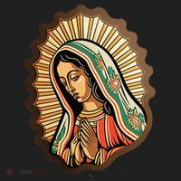 Our Lady Virgen De Guadalupe Mexico Religious Beanie thumb 2
