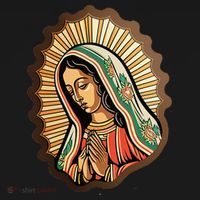 Our Lady Virgen De Guadalupe Mexico Religious Coaster thumb 2
