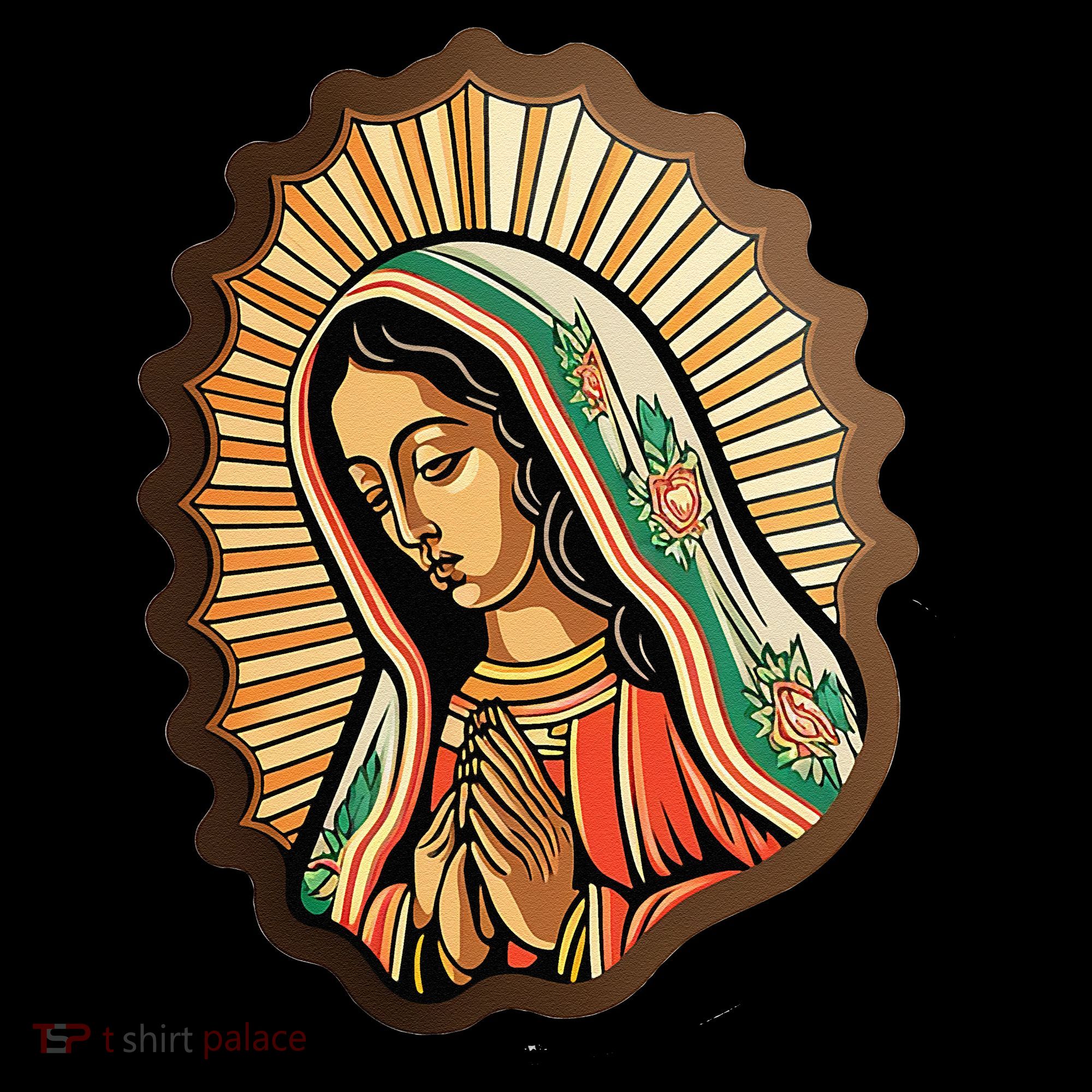Our Lady Virgen De Guadalupe Mexico Religious Women's Hoodie