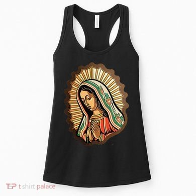 Our Lady Virgen De Guadalupe Mexico Religious Women's Tank Top
