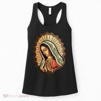Our Lady Virgen De Guadalupe Mexico Religious Women's Tank Top thumb 0