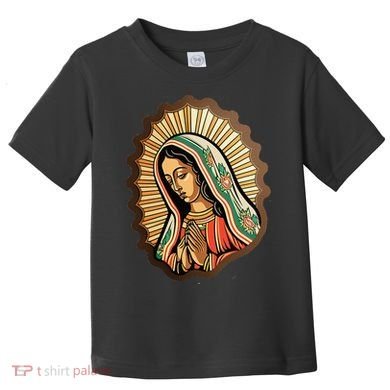Our Lady Virgen De Guadalupe Mexico Religious Toddler T-Shirt
