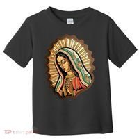 Our Lady Virgen De Guadalupe Mexico Religious Toddler T-Shirt thumb 0