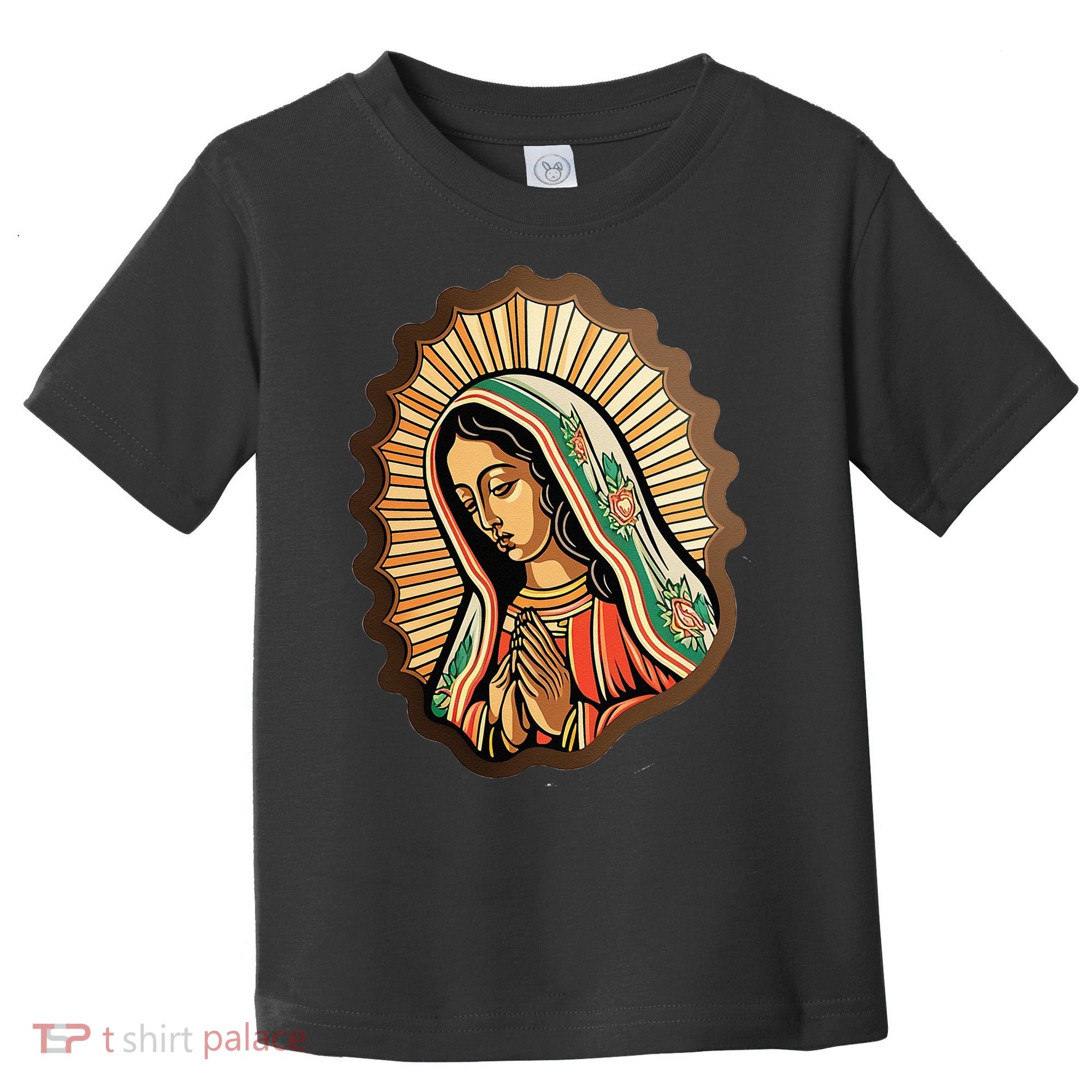 Our Lady Virgen De Guadalupe Mexico Religious Toddler T-Shirt