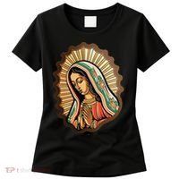 Our Lady Virgen De Guadalupe Mexico Religious Women's T-Shirt thumb 0