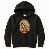 Our Lady Virgen De Guadalupe Mexico Religious Kids Hoodie thumb 0