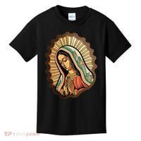 Our Lady Virgen De Guadalupe Mexico Religious Kids T-Shirt thumb 0