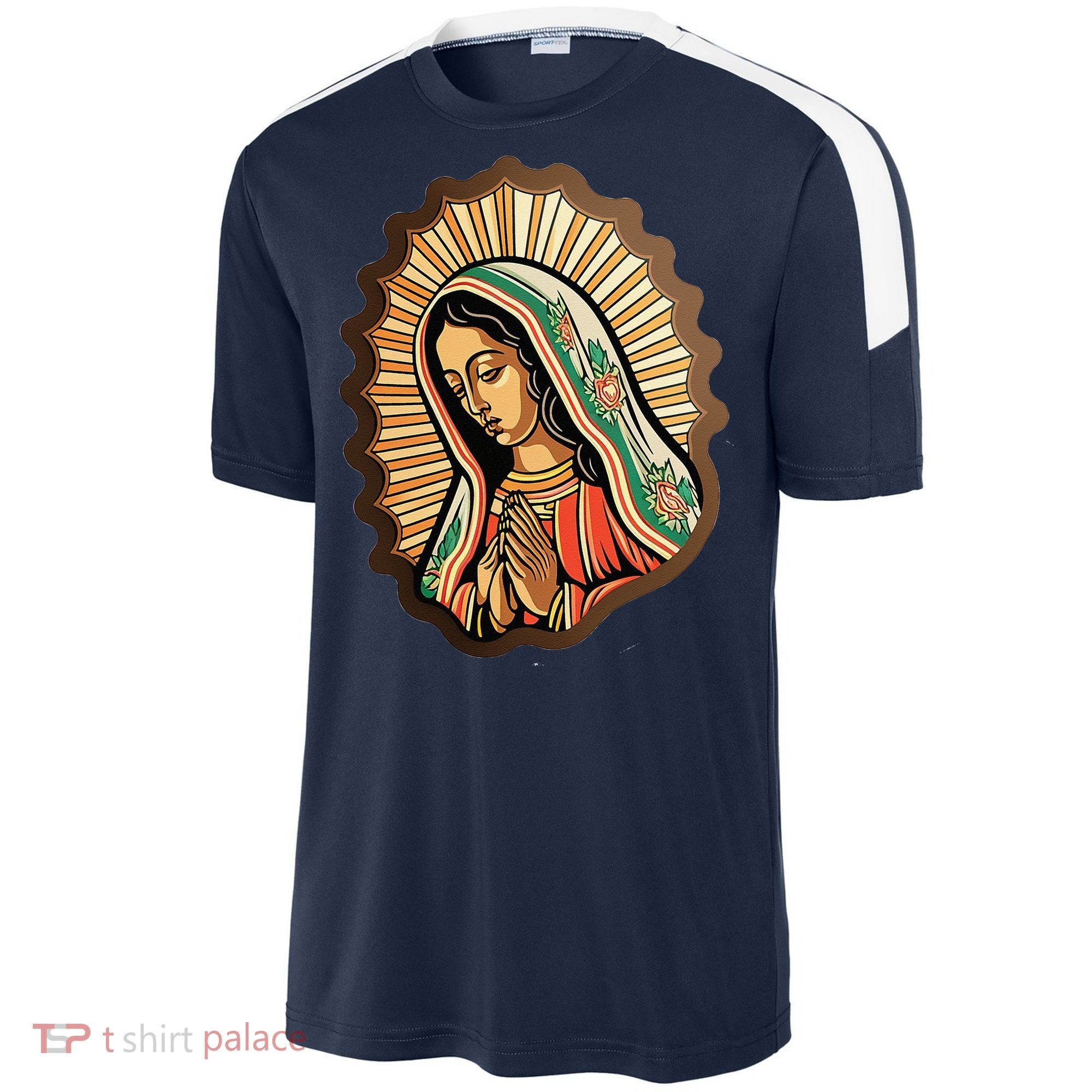 Our Lady Virgen De Guadalupe Mexico Religious Sport-Tek Competitor United Soccer Jersey