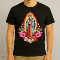 Our Lady Virgen De Guadalupe Virgin Mary Gracias Madre Mía T-Shirt thumb 3