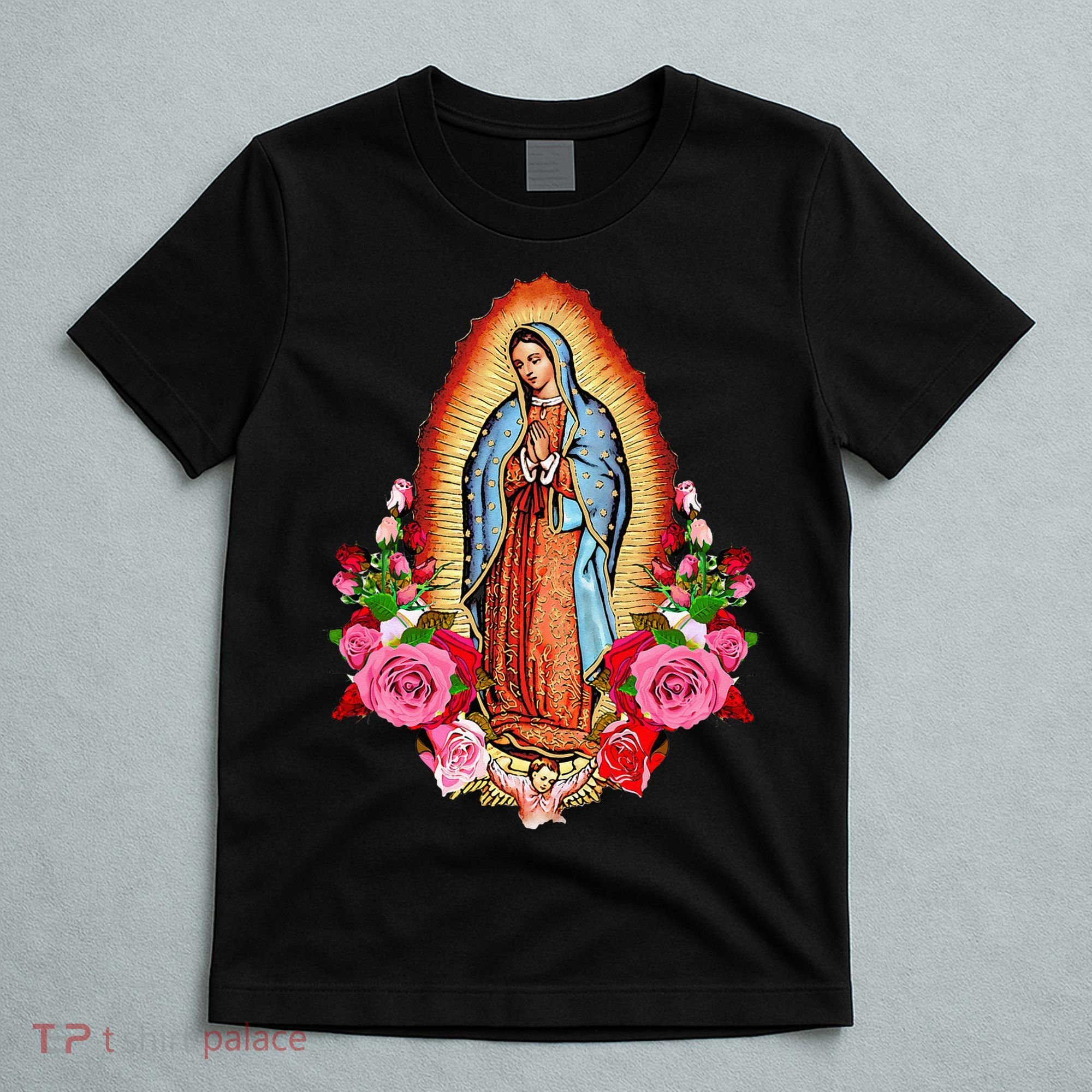 Our Lady Virgen De Guadalupe Virgin Mary Gracias Madre Mía T-Shirt