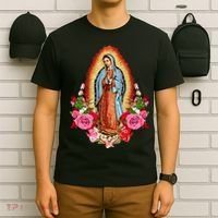 Our Lady Virgen De Guadalupe Virgin Mary Gracias Madre Mía T-Shirt thumb 6