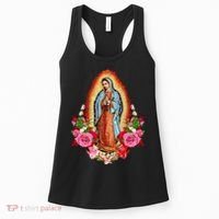 Our Lady Virgen De Guadalupe Virgin Mary Gracias Madre Mía Women's Tank Top thumb 0