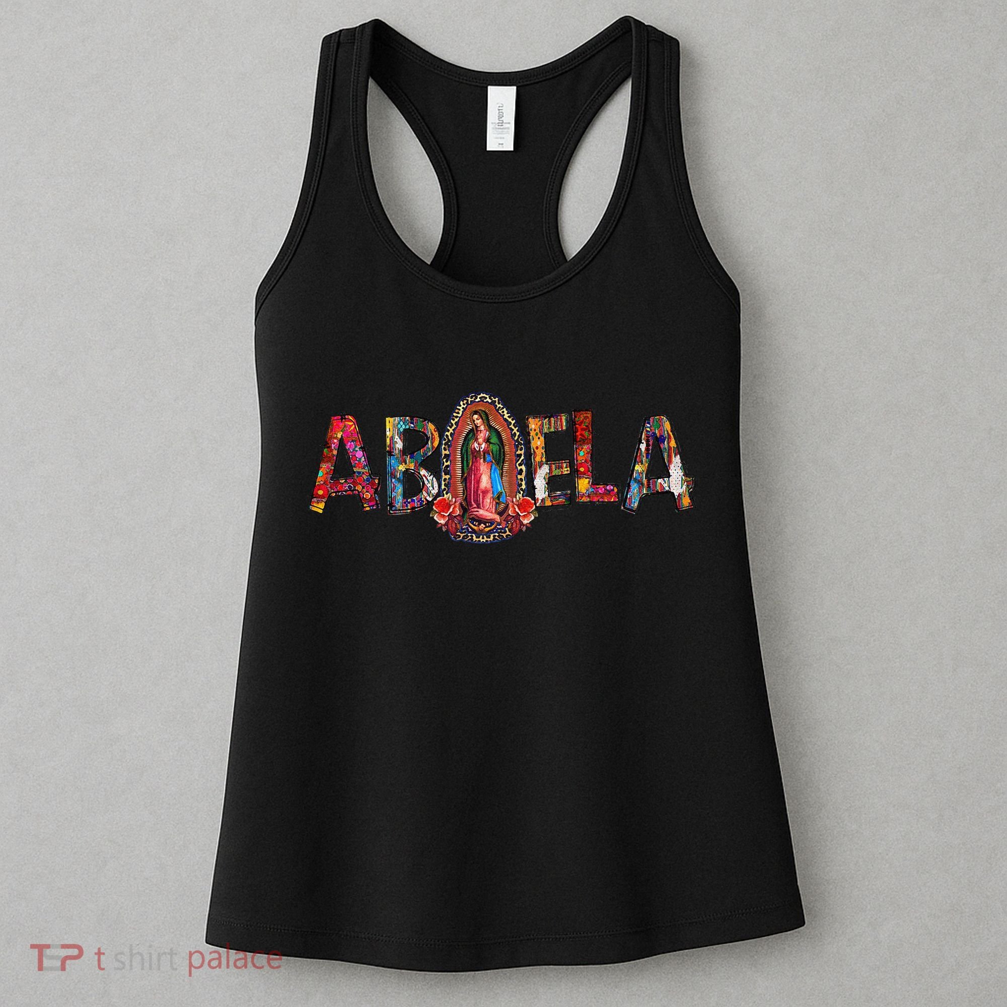 Our Lady Virgen De Guadalupe Abuela Latina Mexican Women's Tank Top