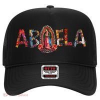 Our Lady Virgen De Guadalupe Abuela Latina Mexican Hat thumb 0
