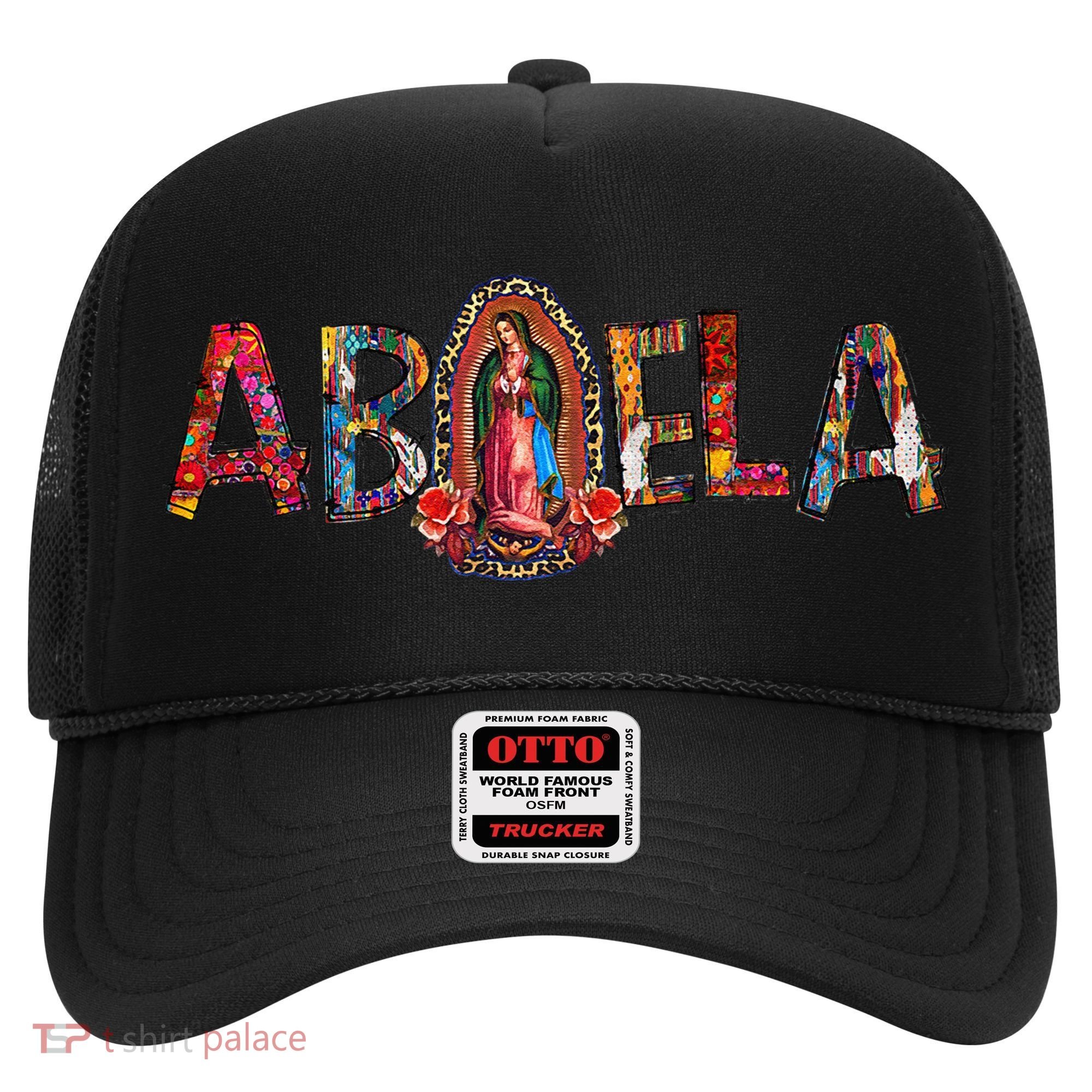 Our Lady Virgen De Guadalupe Abuela Latina Mexican Hat