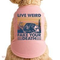 Opossum Live Weird Fake Your Death Doggie Tank thumb 0
