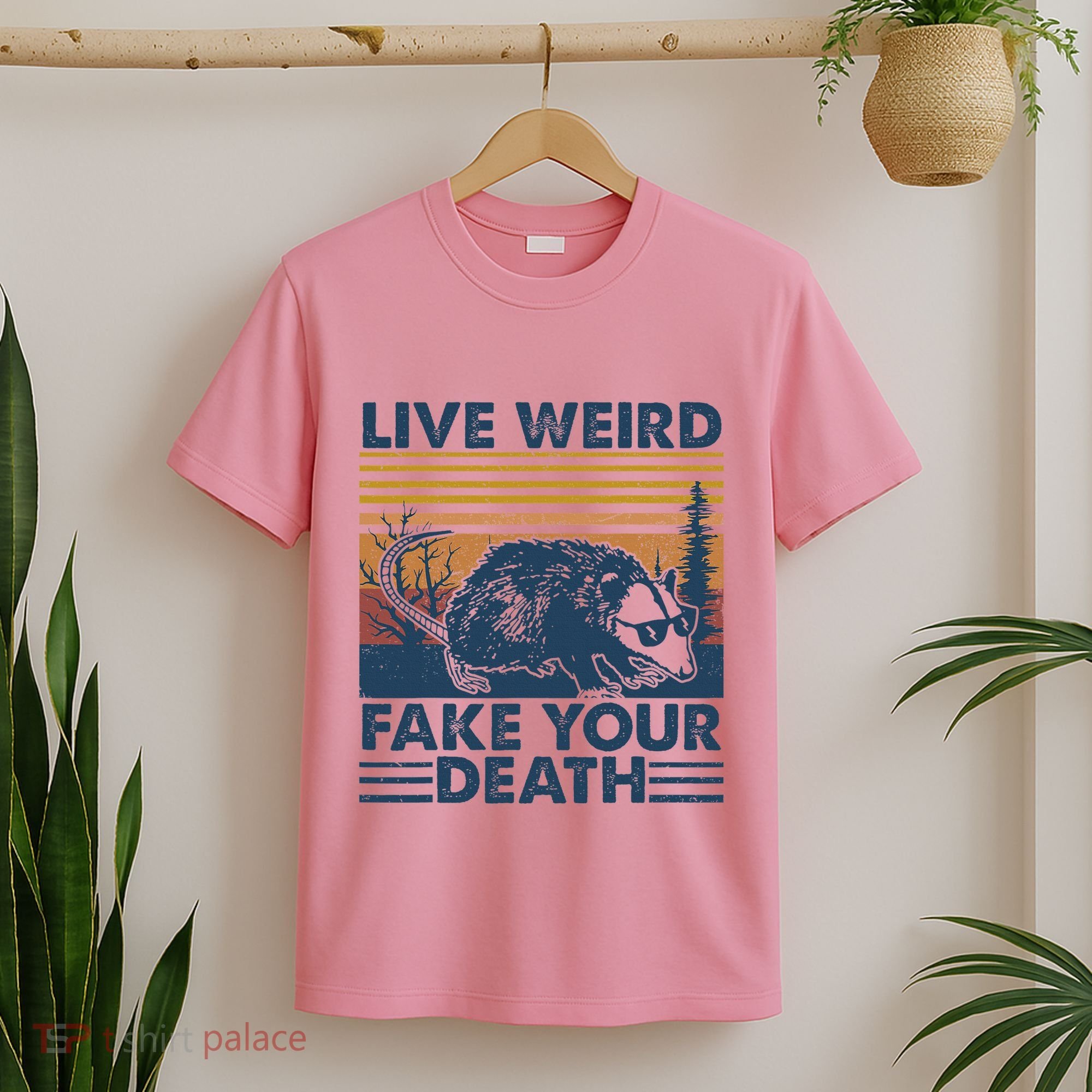 Opossum Live Weird Fake Your Death T-Shirt