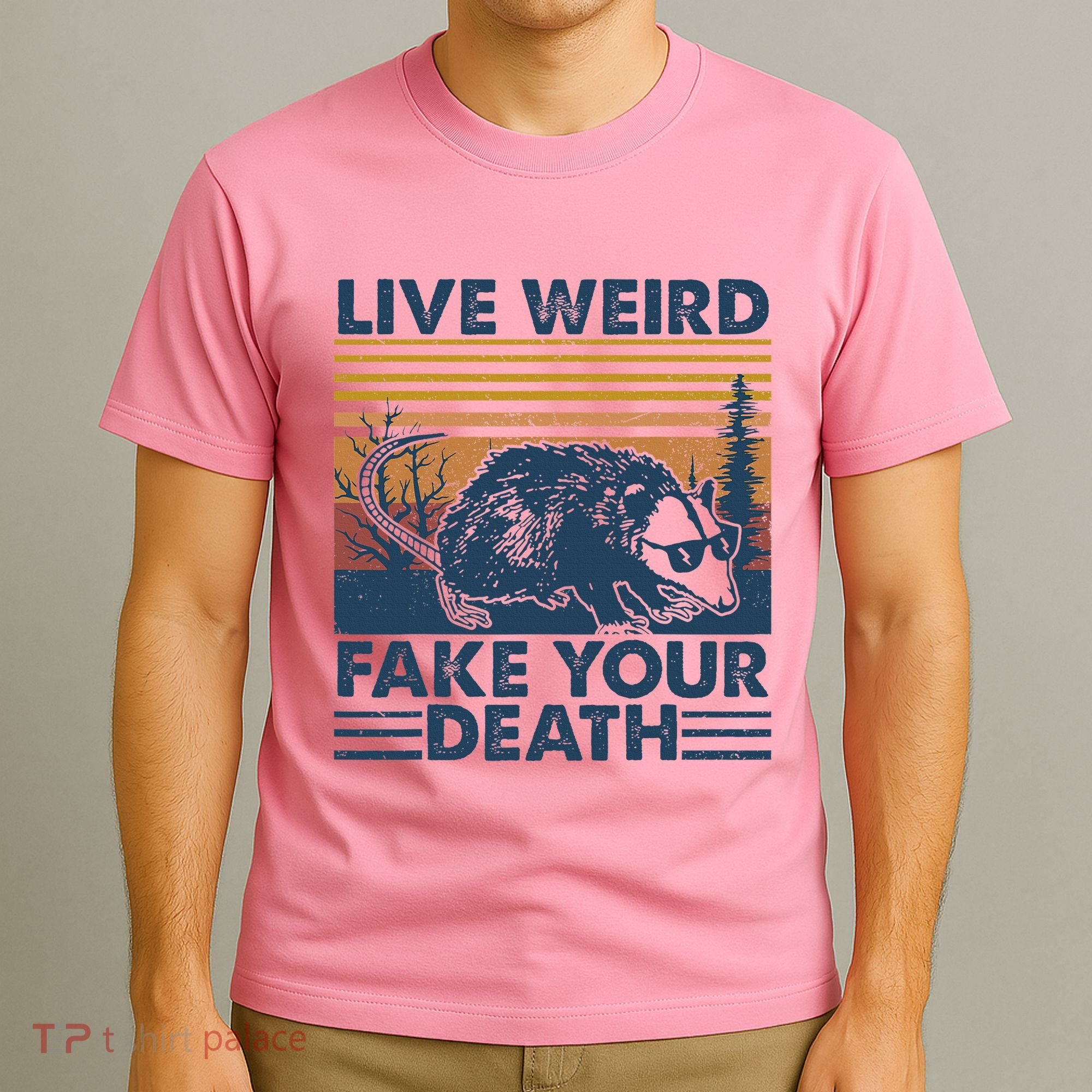 Opossum Live Weird Fake Your Death T-Shirt