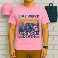 Opossum Live Weird Fake Your Death T-Shirt thumb 6