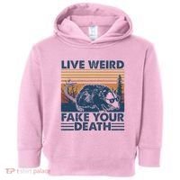 Opossum Live Weird Fake Your Death Toddler Hoodie thumb 0