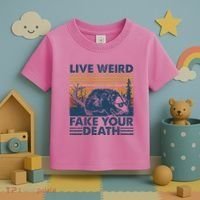 Opossum Live Weird Fake Your Death Toddler T-Shirt thumb 3