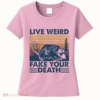 Opossum Live Weird Fake Your Death Women's T-Shirt thumb 0