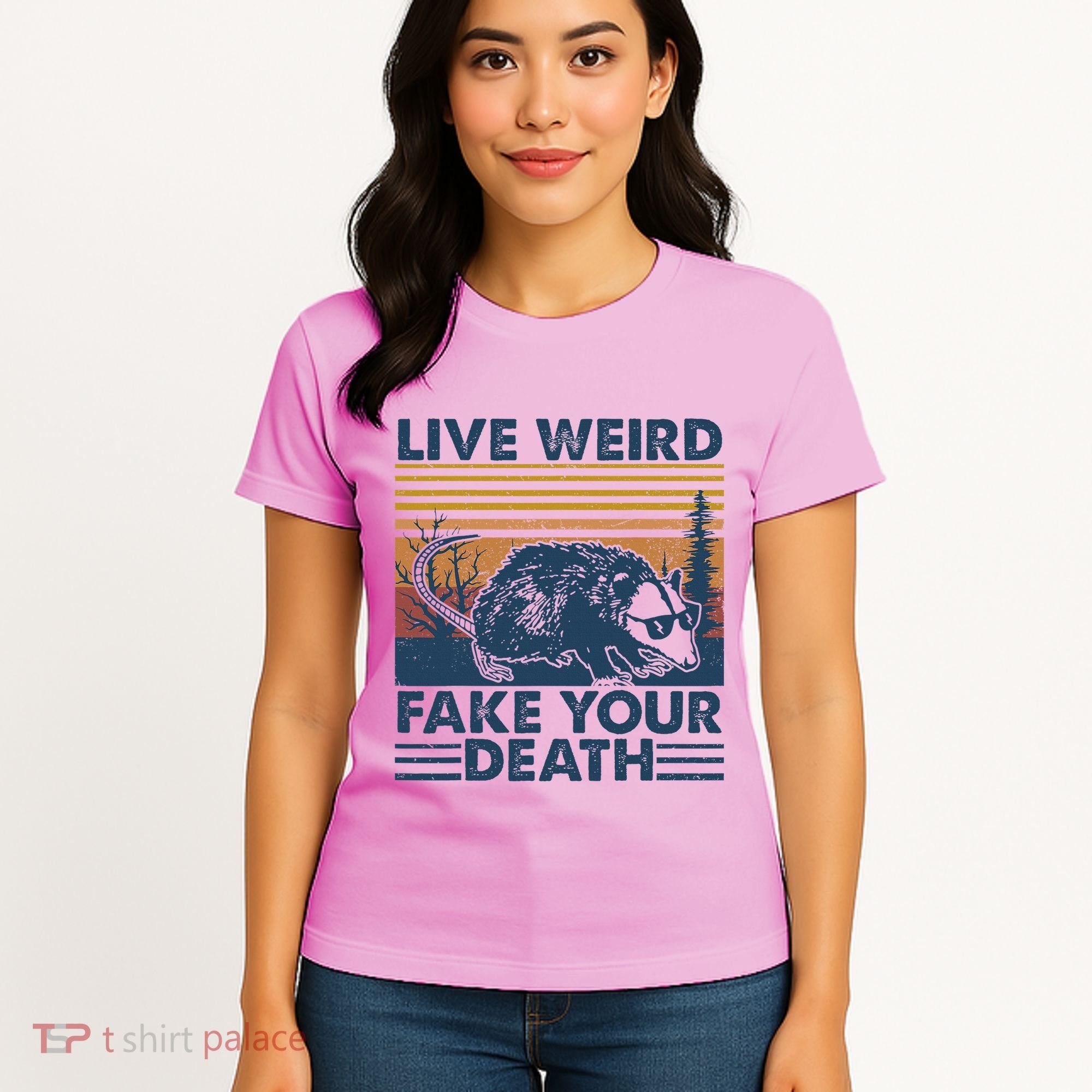 Opossum Live Weird Fake Your Death Women's T-Shirt